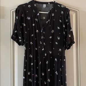 NWOT Old Navi Midi Dress. Size M